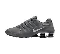 Nike Mens Shox NZ Dark Grey Leather Trainers 8 UK