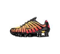Nike Men's Shox TL Sneaker, Black Amarillo University Red, 7.5 UK