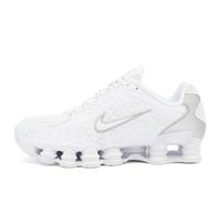 Nike Men's Shox Tl Sneaker White/Silver/Orange