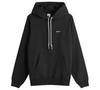 Nike Men's Solo Swoosh Fleece Hoodie Black/White