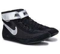 NIKE Men's Speed Sweep VII Wrestling Shoes (Black/White/Black, 10 M US), Black, 9 UK