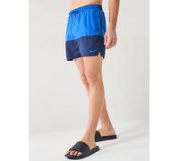 Nike Mens Split 5 Inch Volley Swim Short - Blue, Blue, Size Xs, Men Blue