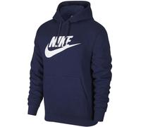 Nike Mens Sportswear Big Logo Club Fleece Pullover Hoodie Hooded Sweatshirt