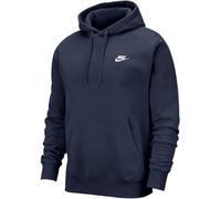 NIKE Men's Sportswear Club Fleece Sweatshirt, Midnight Navy/Midnight Navy/White, L UK
