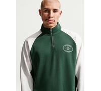 Nike Mens Sportswear Club Half Zip Sweatshirt, Fir/Phantom, Size M, Men Fir/Phantom