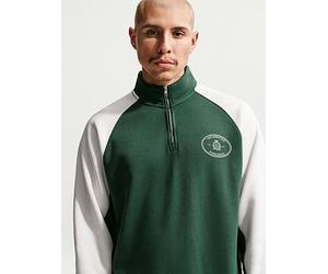 Nike Mens Sportswear Club Half Zip Sweatshirt, Fir/Phantom, Size M, Men Fir/Phantom