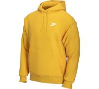 Nike Men's Sportswear Club Pullover Hoodie, Soft Hoodie for Men with Kangaroo Pocket, University Gold/University Gold/White, Large