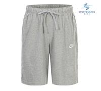 Nike Club Men's Stretch Shorts - Grey - Cotton S