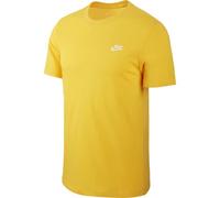 Nike Mens Sportswear Club T-Shirt, Sail/Black, L EU