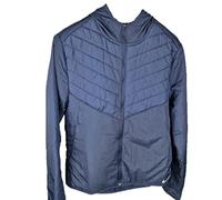 NIKE Men's Sportswear Full Zip Hoodie Tech Fleece Cotton Blue zip Colour block Men Size Medium M