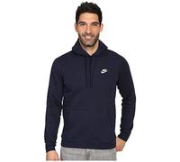 Nike Men's Sportswear Hoodie Sweatshirt, Blue(Obsidian/White), Large