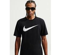 Nike Mens Sportswear Icon Swoosh T-Shirt, Black/White, Size 2Xl, Men Black/White