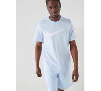 Nike Mens Sportswear Icon Swoosh T-Shirt, Hydrogen Blue, Size S, Men Hydrogen Blue
