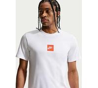 Nike Mens Sportswear Just Do It T-Shirt, White, Size L, Men White