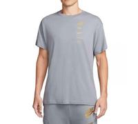 NIKE Mens Sportswear Men’s Standard Issue T-Shirt (UK, Alpha, S, Regular, Regular, Grey)