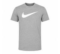 Nike Mens Sportswear Swoosh Grey T-shirt Cotton - Size Medium