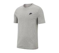 Nike Men's Sportswear T-Shirt in Light Grey | Size: Medium Nike Light Grey M