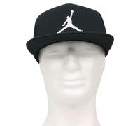 NIKE Men's Standard Jordan PRO Jumpman Snapback Black/White One Size