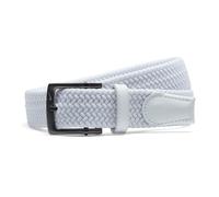 Nike Men's Stretch Woven Belt, White, M
