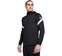 NIKE Men's Strike 21 Full-Zip Jacket, Black/White/White, XL