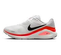 Nike Men's Structure 26 Road Running Shoes, White/Black/Bright Crimson/Pho, 8