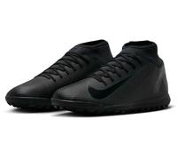 Nike Mercurial Superfly 10 Club Turf High-Top Football Shoes - Black 9