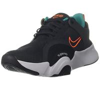 NIKE Men's Superrep Go 2 Running Shoes, Dk Smoke Grey Total Orange, 7.5 UK