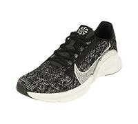 Nike Men's Superrep Go 3 Next Nature Flyknit Men's Training Shoes, Black Pure Platinum Anthracite White, 8 UK
