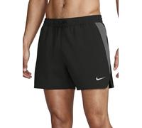 Nike Swim Contend Solid Essentials 5Inch Volley Swim Brief Black Limestone Grey - M