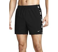 Nike Mens Swim 5 Inch Tape Volley Short, Black, Size M, Men Black