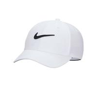 Nike Men's Swoosh Dri-FIT Structured Baseball Cap in White Nike White One Size