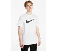 Nike Mens Swoosh Logo T Shirt in White Cotton - Size Small