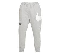 Nike Men's Swoosh SBB Trousers, Dark Grey Heather/White, L