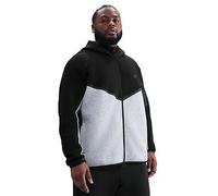 Nike Mens Tech Fleece Full Zip Windrunner Hoodie, Black/Dk Grey Heather/Black, Size L, Men Black/Dk Grey Heather/Black
