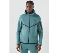 Nike Mens Tech Fleece Full Zip Windrunner Hoodie, Mineral Slate/Black, Size 2Xl, Men Mineral Slate/Black