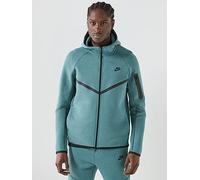 Nike Mens Tech Fleece Full Zip Windrunner Hoodie, Mineral Slate/Black, Size Xl, Men Mineral Slate/Black