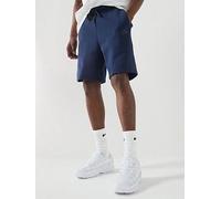 Nike Mens Tech Fleece Shorts, Obsidian/Black, Size L, Men Obsidian/Black
