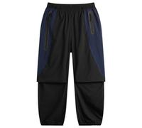 Nike Men's Tech Woven Pro Oversized Pant Obsidian/Black XL