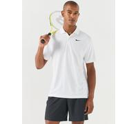 Nike Court Dri-FIT short sleeve polo white - M