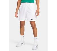 Nike Mens Tennis Victory 7 Inch Shorts, White/Black, Size M, Men White/Black