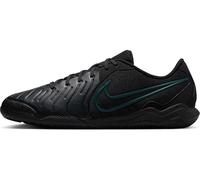NIKE Men's Tiempo Legend 10 Academy Ic Sneaker, Black Black Deep Jungle, 4 UK