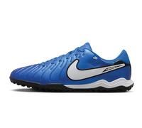 NIKE Men's Tiempo Legend 10 Academy Tf Sneaker, Signal Blue White, 9.5 UK
