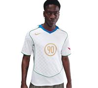 Nike Mens Total 90 Energy Shirt Adults in White/Blue - Size Large