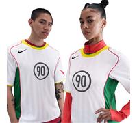 Nike Mens Total 90 Energy Shirt Adults in White/Yellow - Size Medium