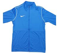 Nike Mens Track Jacket Large Blue Dri-FIT Full Zip Moisture Wicking Pockets
