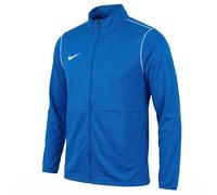 Nike Mens Track Jacket Large Blue Dri-FIT Full Zip Moisture Wicking Pockets