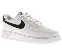 Nike Mens Trainers air force 1 07 an21 Leather Lace Up white black UK Size