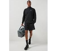 Nike Mens Training Dri-FIT Flex 7 Inch Short, Black/White, Size S, Men Black/White