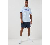 Nike Mens Training Dri-FIT Flex 7 Inch Short, Obsidian/White, Size S, Men Obsidian/White