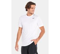 NIKE Men's Dri-fit Training T shirt, White/Black, M UK